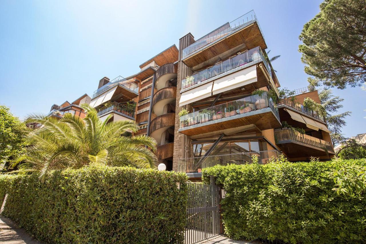 Terrazza Piccolomini: Elegant Apartment Stunning View Over Rome/St Peter'S Dome Exterior foto